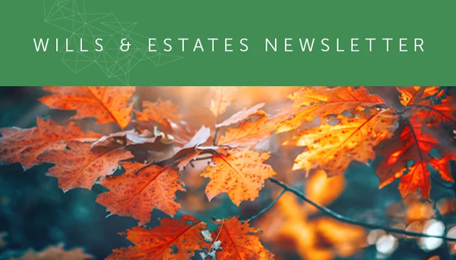 Wills and Estates Newsletter - May 2020